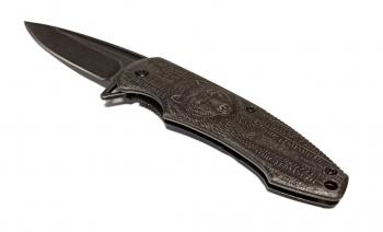 Нож складной 440 сталь Тайга