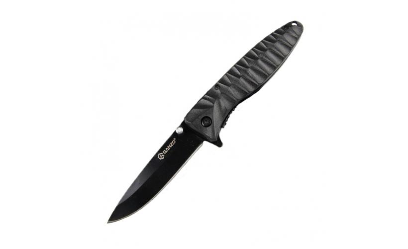 Нож складной 440 сталь Ganzo G620 черный