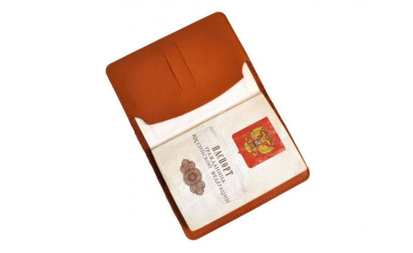 Обложка паспорта A карамель
